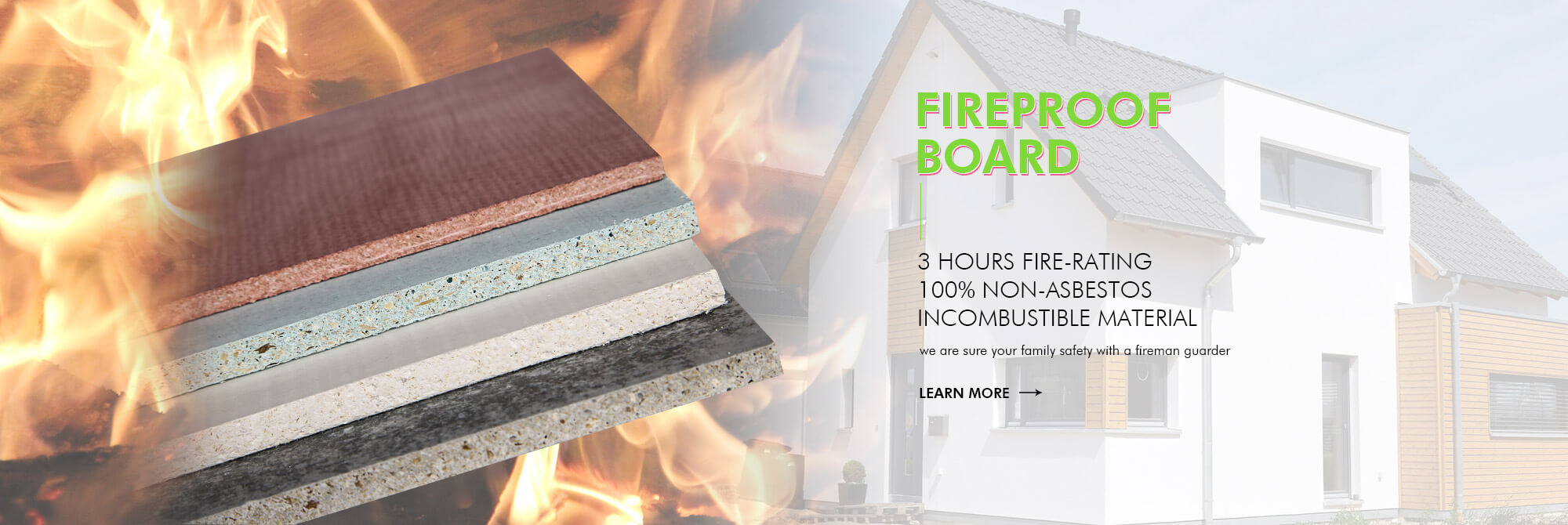 Fireproof board direct sales