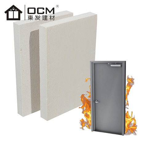 OCM Brand Environmental Friendly Fireproof Door Core Board Magnesium Oxide Perlite Panel