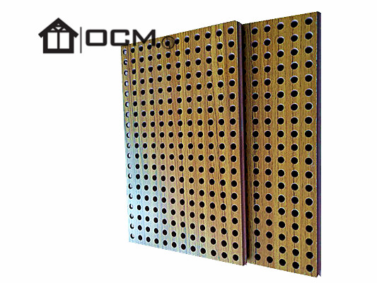 HPL laminated perforated acoustic panel