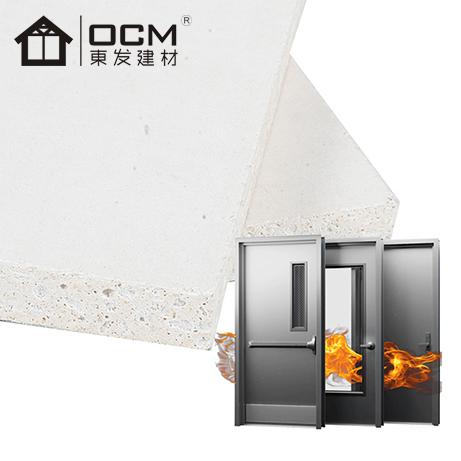 OCM Cheap Fireproof Door Core Chloride Free Fire Resistance Door Core Panel